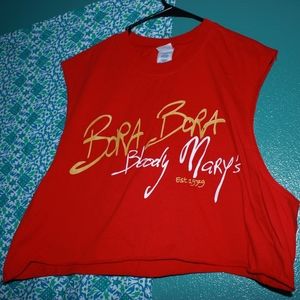 Bora Bora XL red tank top